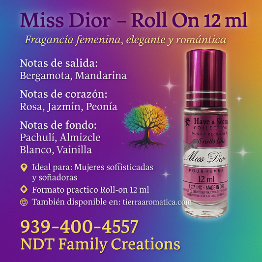 🌸 Miss Dior – Roll On 12 ml 🌸