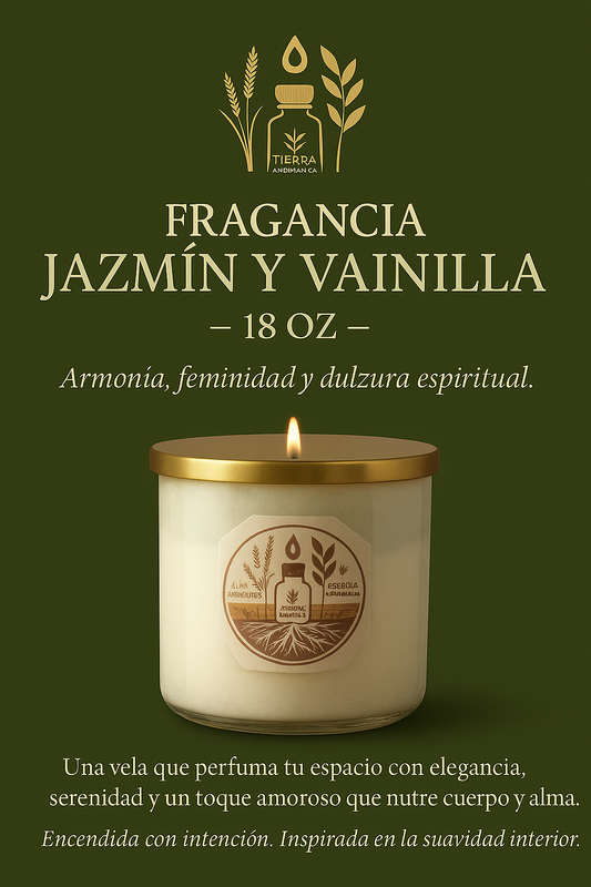 vela jazmin y vanilla