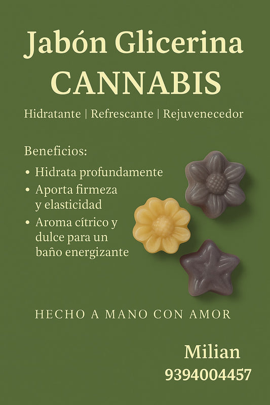 JABÓN GLICERINA CBD