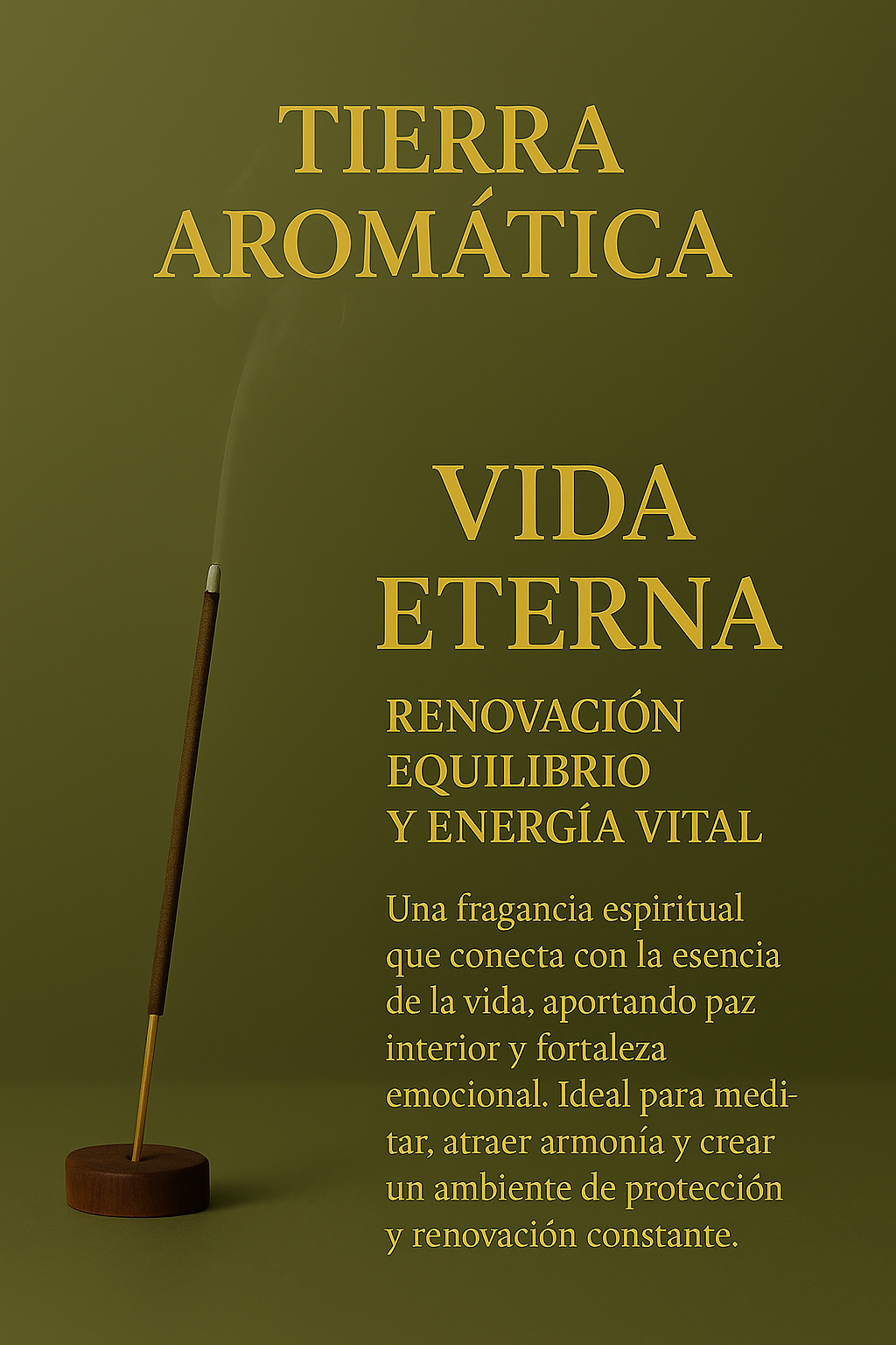 🕯️ Incienso Vida Eterna