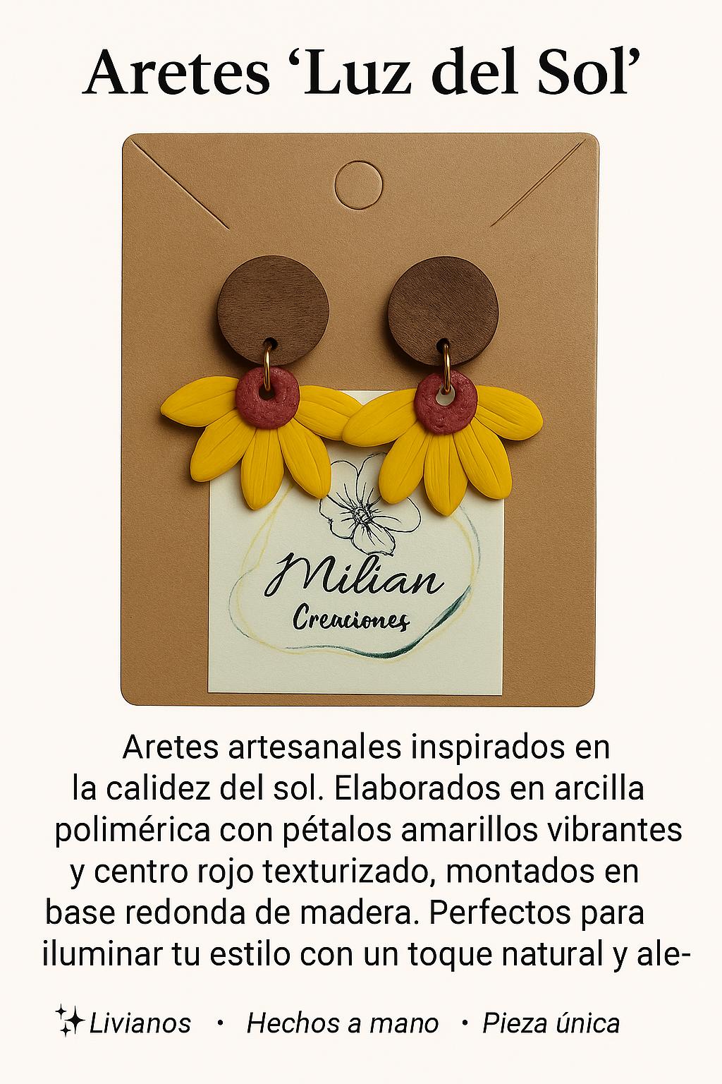 🌸 PANTALLAS MARGARITA  Hook Madera RECTARNGULAR
