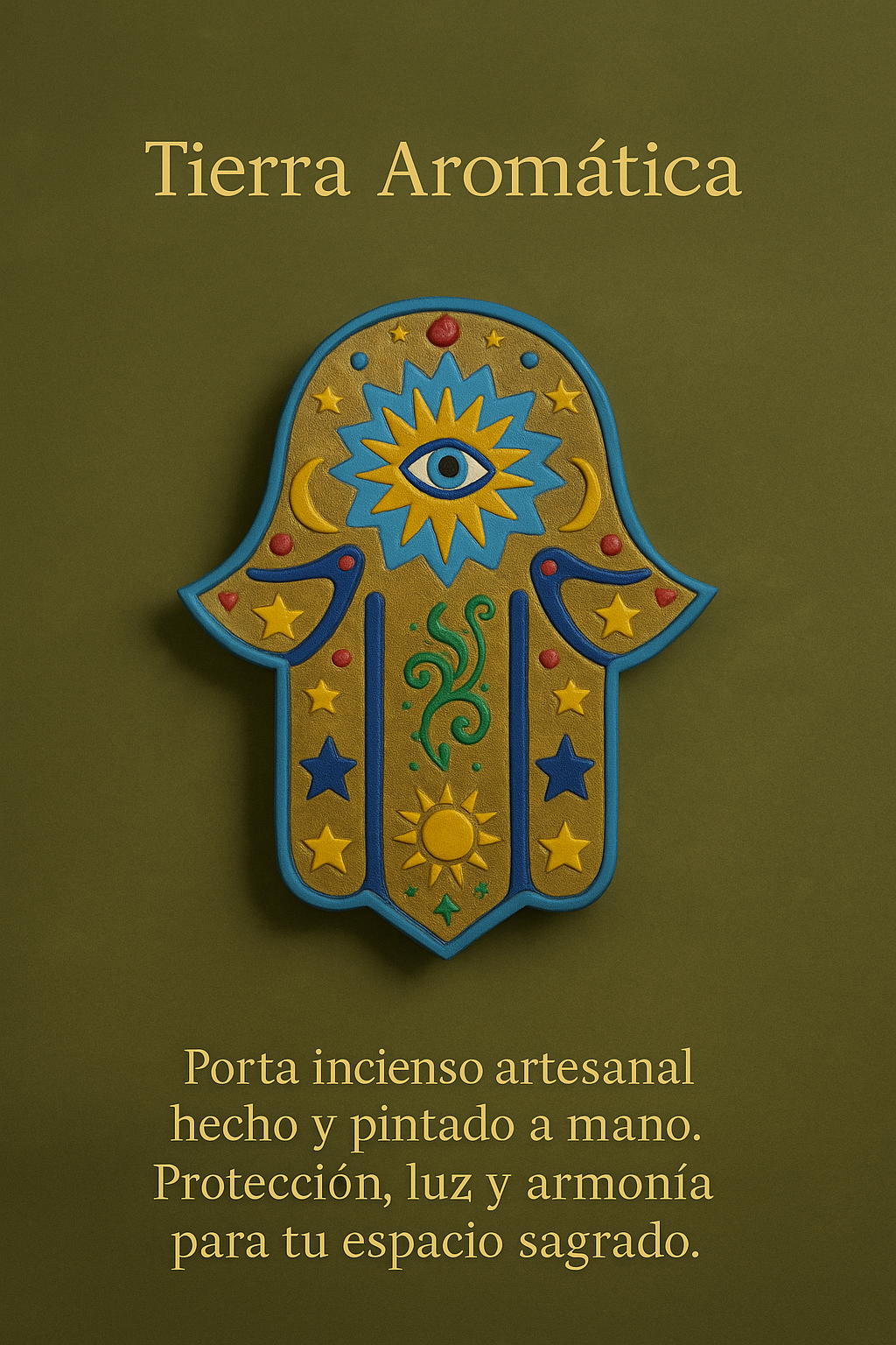 Porta Incienso Artesanal