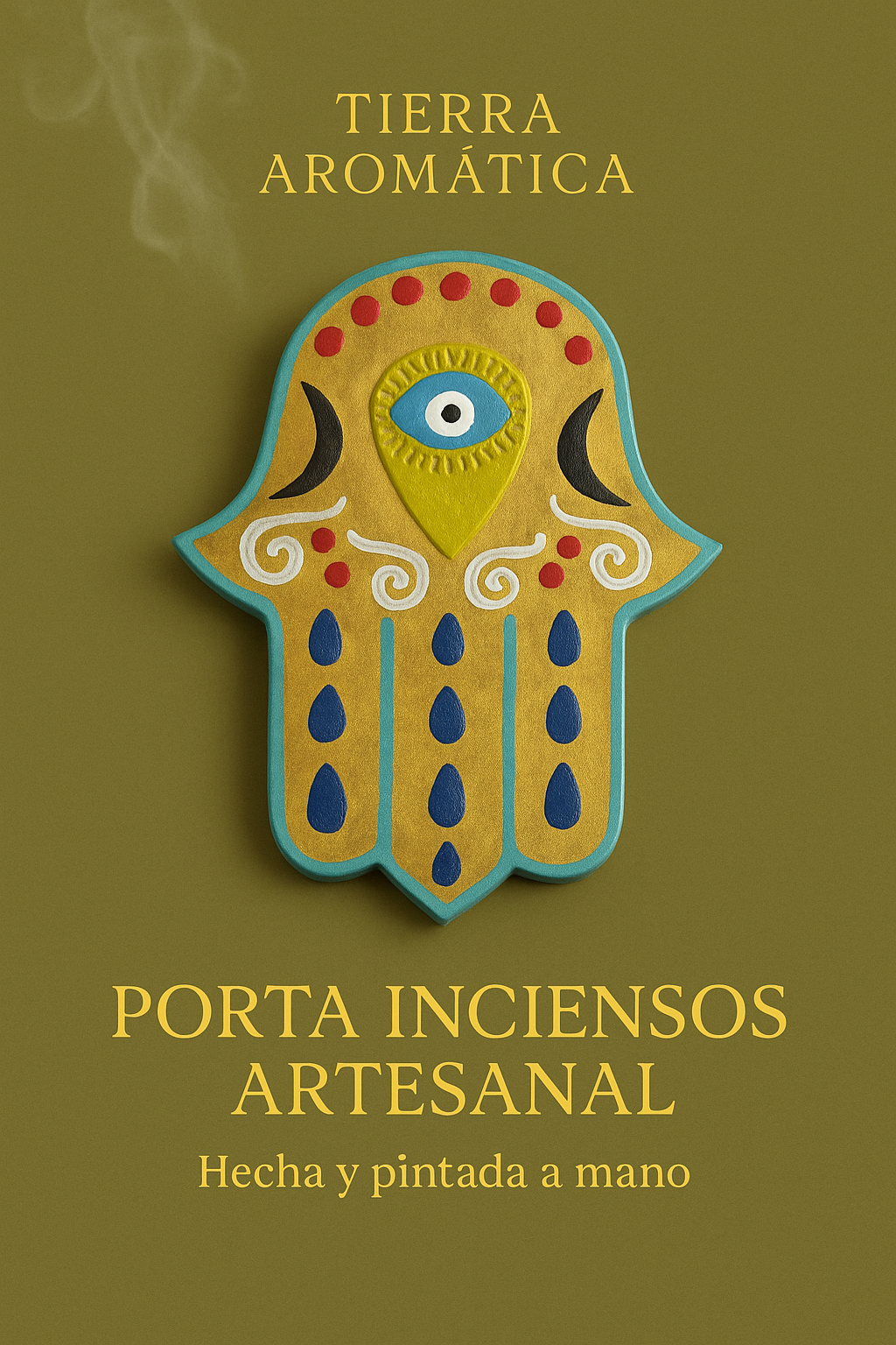 Porta Incienso Artesanal